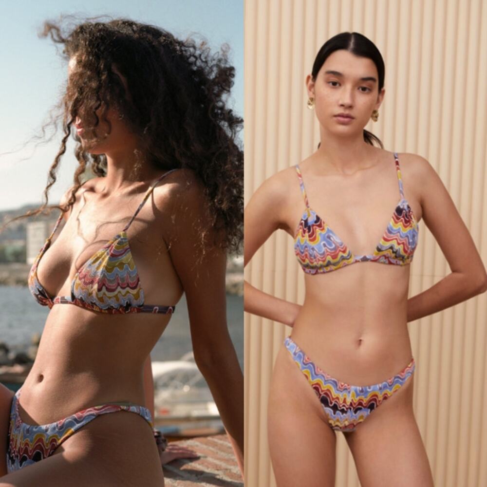 Fella Swim NEW Julian Top Small Beach Pool Summer Miami Cancun Bali